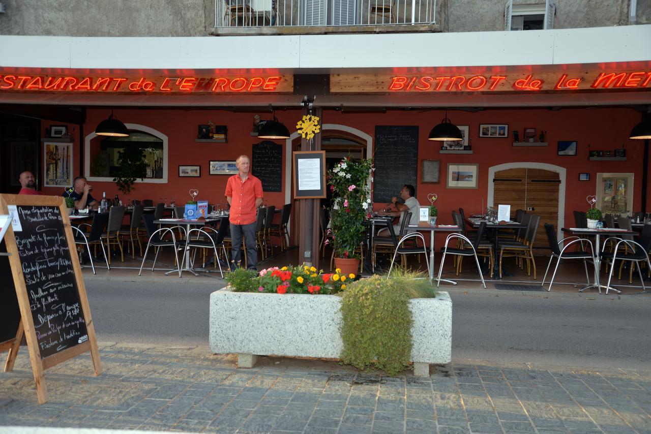 Hotel Restaurant L'Europe Saint-Florent  Dış mekan fotoğraf