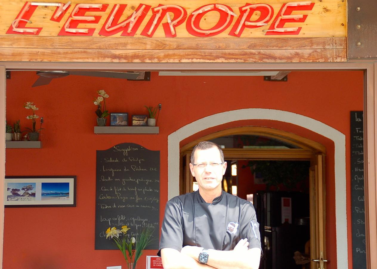 Hotel Restaurant L'Europe Saint-Florent  Dış mekan fotoğraf