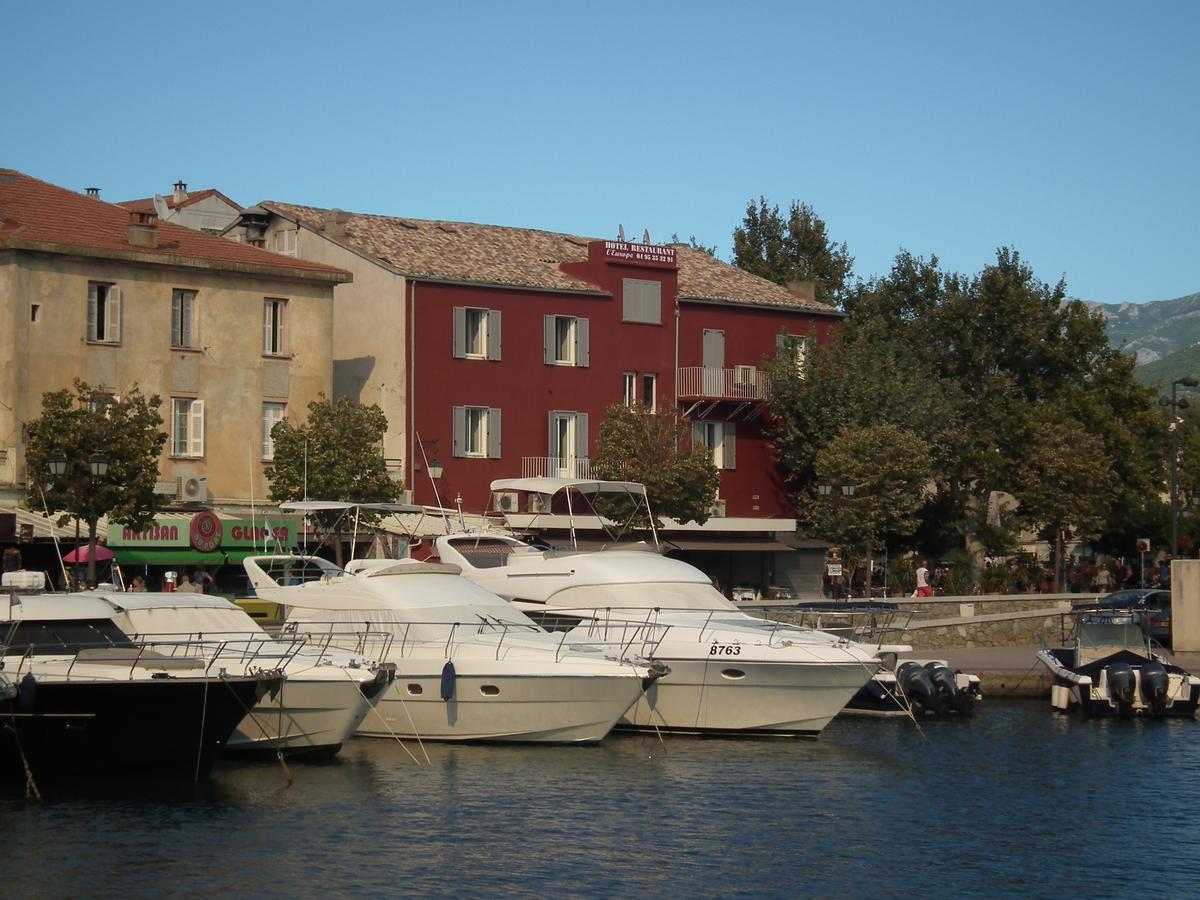Hotel Restaurant L'Europe Saint-Florent  Dış mekan fotoğraf